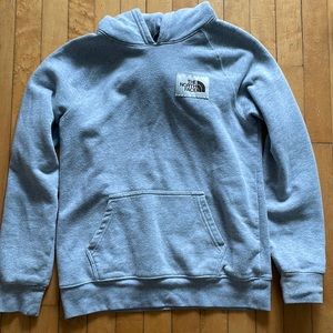 North Face Gray Hoodie - Youth XL or Womens XS